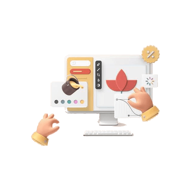 ثلاث شاشات هاتف لواجهة تطبيق